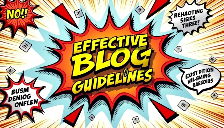 Essential Guidelines for Effective Blog Writing