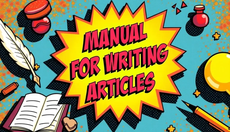 The Definitive Manual To Writing Articles